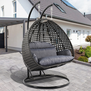 Vente en gros <span class=keywords><strong>de</strong></span> <span class=keywords><strong>chaises</strong></span> cannes suspendues modernes pour l'intérieur et l'extérieur en osier PE mobilier d'extérieur bon marché pour chambres à coucher hôtels salons - Product Image 1