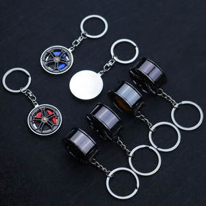 Llavero Creativo <span class=keywords><strong>de</strong></span> Moda con Disco <span class=keywords><strong>de</strong></span> <span class=keywords><strong>Freno</strong></span> Giratorio <span class=keywords><strong>de</strong></span> Metal para Rueda <span class=keywords><strong>de</strong></span> Coche y Mosquetón <span class=keywords><strong>de</strong></span> Aleación <span class=keywords><strong>de</strong></span> Zinc - Product Image 2