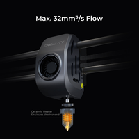 Imprimante 3D Creality K1 Max-Grande taille, haute vitesse, haute précision avec radar laser AI et imprimante 3D à usage domestique avec nivellement automatique