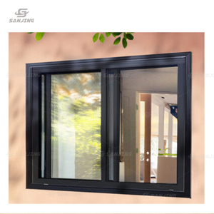 Nhôm Patio Tempered Glass Heavy Duty nâng đa theo dõi thiết kế bên ngoài cửa sổ trượt - Product Image 2