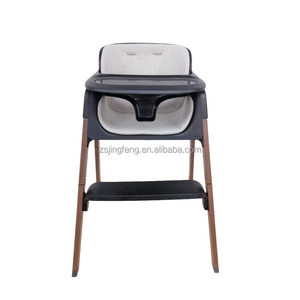 <span class=keywords><strong>Chaise</strong></span> <span class=keywords><strong>haute</strong></span> pour bébé pliable et réglable en plastique et en métal, <span class=keywords><strong>harnais</strong></span> à <span class=keywords><strong>5</strong></span> <span class=keywords><strong>points</strong></span>, plateau amovible facile à nettoyer, imprimé bois, 0-12 mois - Product Image 3