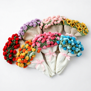 Manta <span class=keywords><strong>de</strong></span> Flores Tejida <span class=keywords><strong>a</strong></span> Crochet, Circular, con Rosas, Hecha <span class=keywords><strong>a</strong></span> Mano, <span class=keywords><strong>para</strong></span> Decoración del Hogar, Regalo - Product Image 1