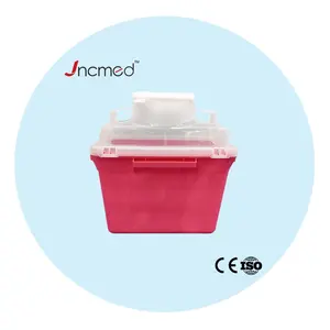 7L plastic medical disposable biohazard sharp containers medical sharp container