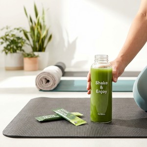 Zero Sugar Matcha Powder <b>Sticks</b> Fast Dissolve <b>Keto</b> Friendly Healthy Drink Private Label Organic Green Tea Wholesale - Product Image 1