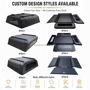 Cubierta Rígida Impermeable de Acero/Aluminio 4X4 para Camioneta, Compatible con Ford F150, Ranger, RAM 1500, <span class=keywords><strong>Toyota</strong></span> Hilux, Tundra - Product Image 3