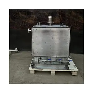 Vertical Tank Air Compressor Stainless Steel Sintered Filter Element Mixer Storage Containers For Fluid Barrel