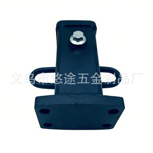 <span class=keywords><strong>Attelage</strong></span> de remorque de 2 pouces avec boucle de sécurité, attache robuste à souder avec <span class=keywords><strong>anneau</strong></span> en D pour camion, camping-car, tout-terrain - Product Image 1