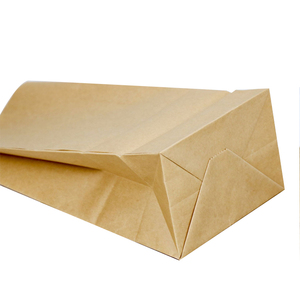 50 Lb Food Waste Disposable Compost Compostable 100% Biodegradable Brown <b>Craft</b> Kraft Waxed Paper Garbage <b>Bags</b> Without Handles - Product Image 6