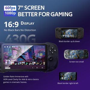 เครื่องเล่นเกมพกพา OnePro Cloud ความละเอียด 1920x1280 ระบบ Android ชิปประมวลผล MediaTek พร้อมเกมในตัว 3000 เกม รองรับการเล่นเกม Xbox PS และ PC ผ่านรีโมท - Product Image 5
