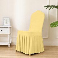 Housses de chaise pliantes noires de qualité supérieure, personnalisées, en spandex, à motif léopard vert et blanc, pour événements