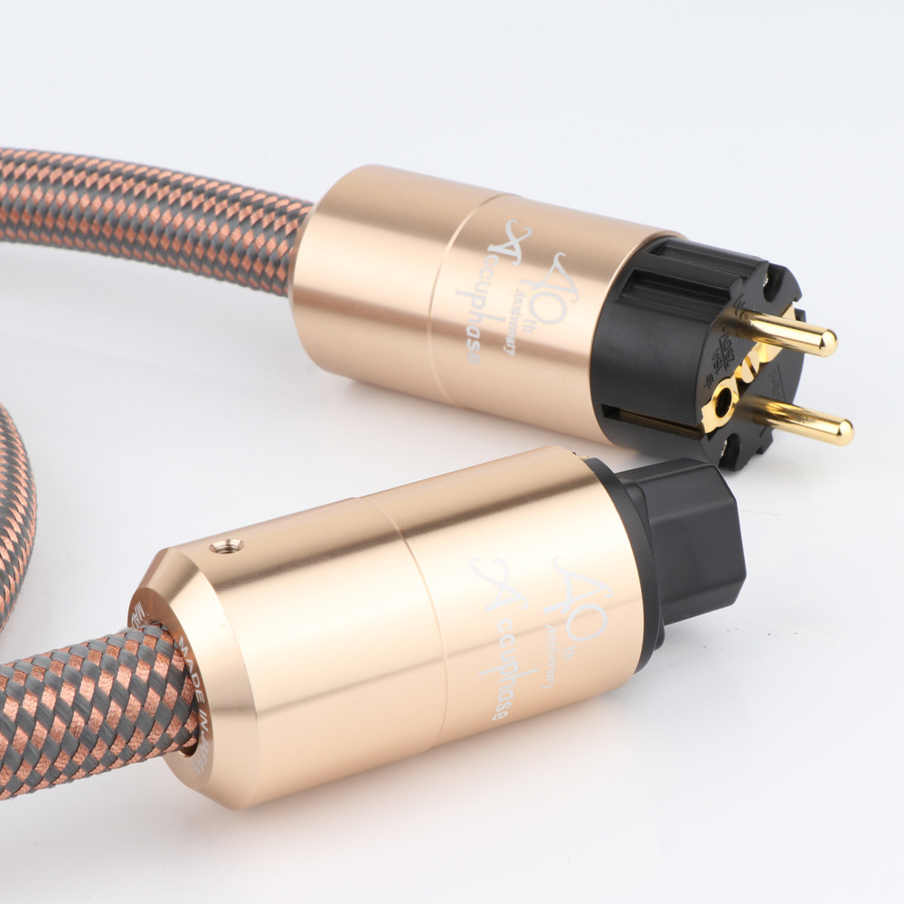 Accuphase 40th anniversary 電源ケーブル Accuphase 40th Anniversary OFC Power Cord Extension for HiFi Audio