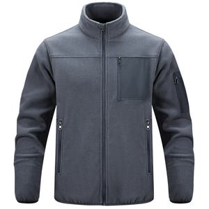 Chaqueta de Forro Polar Y2K para Hombre 2025, Cuello Alto, Chaqueta Urbana con Múltiples Bolsillos con Cremallera, Chaqueta de Invierno Cortavientos y Suave - Product Image 3