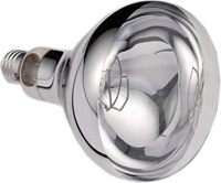 250W double tension laiton verre alimentaire lampe chauffante Buffet Station Commercial infrarouge réchauffeur poulet rôti canard pain poulet frit