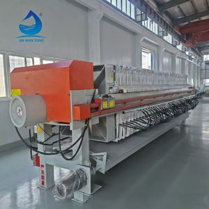 Machine de déshydratation automatique complète à plaques et cadres pour boues industrielles et municipales - Product Image 4