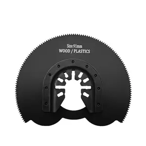 Semi Circle Multitool Quick Release Oscillating Blade Multi Tool Oscillating Saw Blades For Wood Plastic