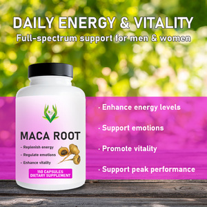 Cápsulas de Raíz de Maca que Ayudan al Equilibrio Hormonal, Sin Polvo de Raíz de Maca, Cápsulas Dietéticas de Raíz de Maca de Origen Vegetal para la Vitalidad y el Estado de Ánimo - Product Image 2