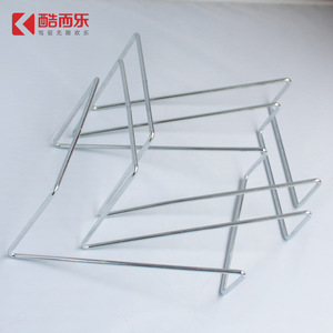 Kung Fu Stand Electroplated Amplifier <b>Bracket</b> <b>Silver</b> Car Audio Display Rack Industrial Anti Rust - Product Image 2