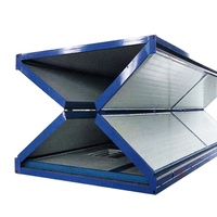 Maison conteneur pliable modulaire écologique et économique de 20 pieds avec design moderne, prête à être expédiée pour une utilisation en bureau, à domicile ou en hôtel