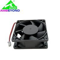 Ventilateur axial DC 7025 12V 24V 4 broches à roulement à billes silencieux haute vitesse pour le refroidissement des cartes graphiques GPU
