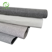 Rutschfester PVC-Punkt Vliesstoff mit Filzrückseite, Polyester-Unterlage Vlies-Teppichunterlage
