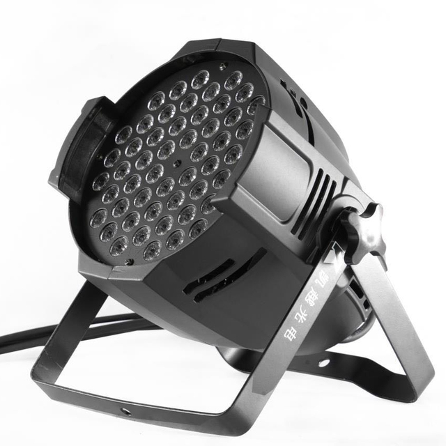 54pcs3W RGBW 4 in 1 Par Light Mobile Dj Lights for Wedding and Party Times Outdoor Indoor Performances
