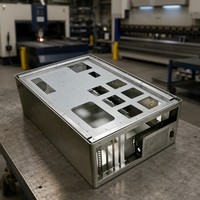 Pièces en tôle formées sur mesure, découpe au laser, poinçonnage, soudage, boîtier OEM de précision