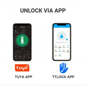 Không dây chống thấm nước mưa ttlock tuya Wifi vân tay khóa thông minh cho hệ thống kiểm soát truy cập ngoài trời - Product Image 2
