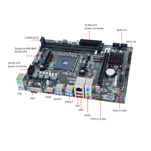 A520 AM4 Micro-ATX Gaming <b>Motherboard</b> DDR3 III Ports Integrated Graphics Double Channel New Desktop Use - Product Image 6