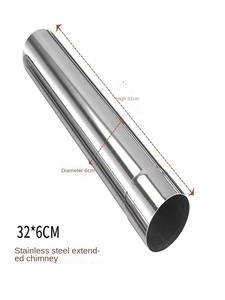 Kit de Accesorios para Estufa de Leña para Tienda de Campaña Ligera para Exteriores, Resistente a Altas Temperaturas y a la Intemperie, Anti-Escaldaduras, para <span class=keywords><strong>Camping</strong></span> y Senderismo, 5g - Product Image 2
