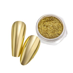 Poudre de chrome métallique à effet miroir TSZS, palette de pigments, poussière scintillante, super brillante, irisée, fournitures de poudre acrylique pour ongles - Product Image 5