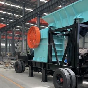 Concasseur à mâchoires mobile diesel PE 250*400 pour roches dures, minerai d'or, pierres, 15-20 tonnes, petit modèle, <span class=keywords><strong>prix</strong></span> bas - Product Image 3