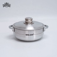 Batterie de Cuisine Africaine en Aluminium Style Africain, Marmite à Soupe, Casserole et Faitout pour Cuisinière à Gaz
