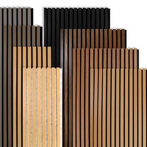 Mur en lattes de bois écologique à installation facile, NRC 1.0, pour salles de réunion, salles de conférence, studios d'enregistrement - Product Image 4