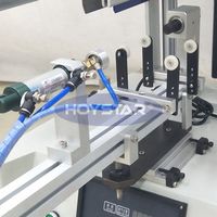 Máquina de serigrafía cilíndrica UV para botellas de cosméticos, máquina de serigrafía de mesa para bolígrafos, máquina de impresión para ampollas de vidrio