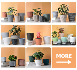 Vaso <span class=keywords><strong>per</strong></span> appartamenti al coperto all'aperto vaso grande <span class=keywords><strong>vasi</strong></span> <span class=keywords><strong>da</strong></span> fiori in plastica all'ingrosso - Product Image 6