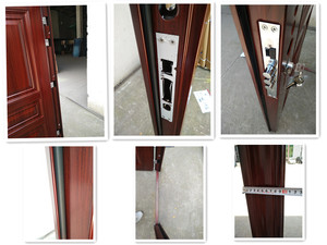 Porte de sécurité extérieure antivol en acier inoxydable, style moderne français, d'occasion, bon marché, finition de qualité, garantie 5 ans, marque <span class=keywords><strong>Suncity</strong></span> - Product Image 5