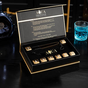 Набор для охлаждения виски из нержавеющей стали: премиальные многоразовые экологичные кубики льда для сохранения прохлады напитка - Product Image 2