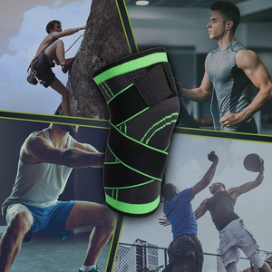 <span class=keywords><strong>Genouillère</strong></span> de sport réglable avec sangle de compression croisée, respirante, <span class=keywords><strong>pour</strong></span> le football, le volley-ball, la course à pied et les sports - Product Image 5