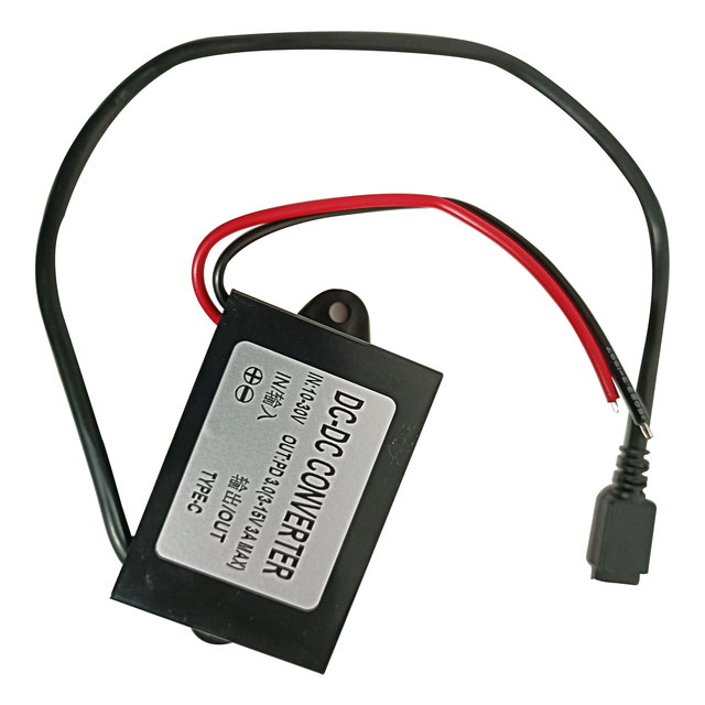 DC-DC Buck Converter 10-30V to USB Type-C PD 3.0 Programmable Power Module 5V 9V 12V 15V 3A Max Adjustable Step Down Converter