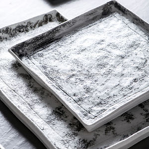 Vajilla de porcelana para restaurante, Plato cuadrado plano de cerámica para barbacoa, <span class=keywords><strong>buffet</strong></span>, juego de platos de <span class=keywords><strong>Sushi</strong></span> japoneses - Product Image 5