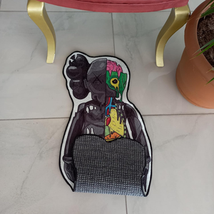 Non-Slip <strong>Hypebeast</strong> Style Floor Art <strong>Rug</strong> for Streetwear Lovers Modern Hip Hop Home and Room Decor - Product Image 4