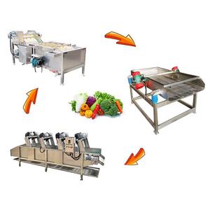 Máquina de Lavado de Frutas y Verduras de Alta Calidad y Ahorro de Energía con Criba Vibratoria para Venta al por Mayor - Product Image 5