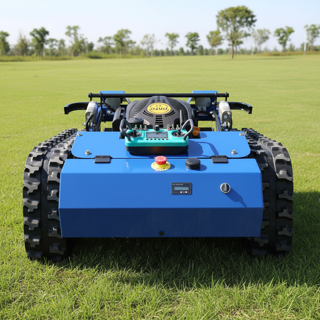 Best Selling All Terrain Remote Control Mower CE EPA Unmanned Robot Lawn Mower House Garden Farm Use Robotic Lawn Mower