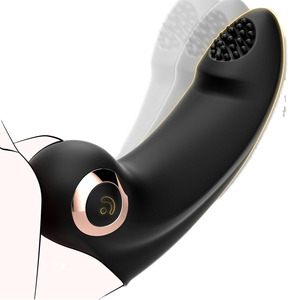 เครื่องสั่นนิ้วขนาดเล็กแบบ<span class=keywords><strong>ชา</strong></span>ร์จ USB ได้ 10 ระดับความถี่ กันน้ำ 100% ซิลิโคนนุ่ม น้ำหนักเบา 50 กรัม สำหรับผู้หญิง กระตุ้นจุดจีและคลิตอริส - Product Image 1