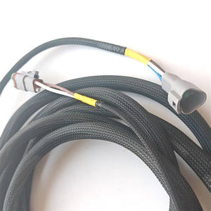 하네스 제조업체 DT04 DT12 편조형 중장비 12V 배선 하네스 - Product Image 4