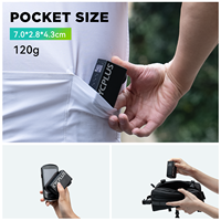 Pompe à air pour vélo miniature automatique intelligente rechargeable, petite pompe à vélo électrique sans fil