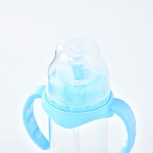 Biberón de vidrio de 8 oz con tetina de silicona para bebé, para sublimación, para alimentación y agua, desde almacén de EE. UU. - Product Image 5