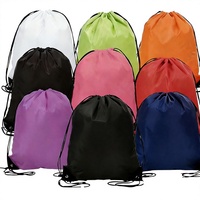 Sac de sport pliable en polyester 210D léger et imperméable, personnalisable avec logo, pour yoga, fitness, activités de plein air et voyage