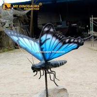 MY DINO Modèle 3D Animatronique Simulation Papillons Bleus Réalistes à Vendre