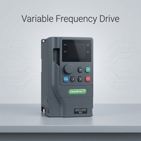 Convertisseur de fréquence variable 3,0 kW triphasé 380 V CA, variateur de fréquence VFD 4 CV, entraînement de moteur IP20 pour pompes à eau
